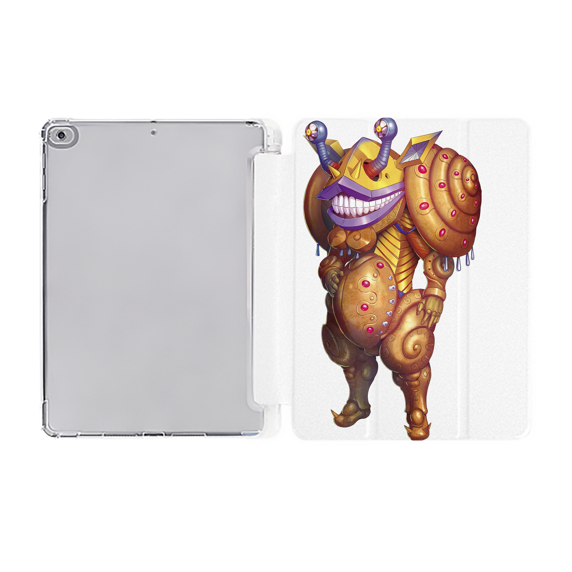 （画像用） ウルトラマン Ultraman IPad ケース ペン収納付き 三つ折りスタンド PUレザー×シリコン 対応機種9.5/10.5/10.9インチ